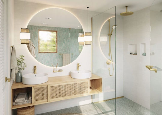 Hansgrohe Λαβή Πόρτες Ντους Χρυσό Οπτικό Γυαλισμένο