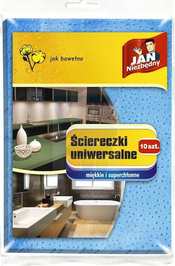 Jan Niezbędny Cleaning Cloths General Use 10 Pieces Soft Jan Niezbędny