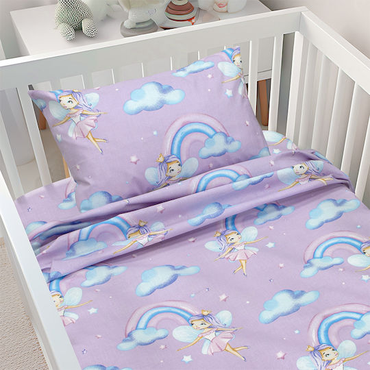 Lino Home Beige Fitted Baby Sheets 120x180cm