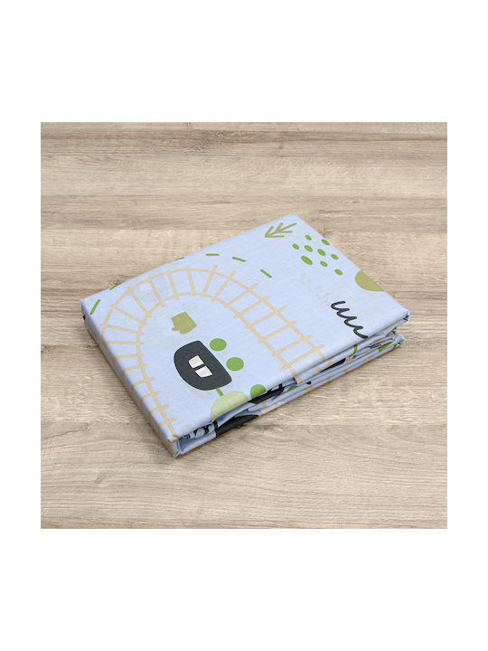 Lino Home Baby Sheets Set Crib Cotton Beige 120x180cm
