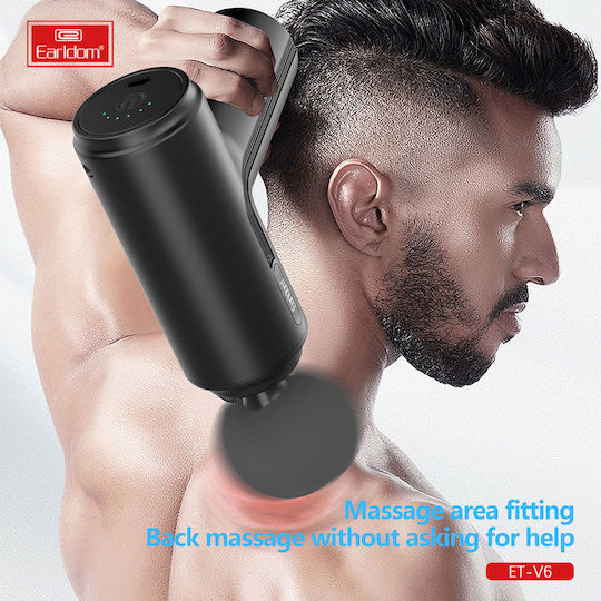 Earldom Waffe Massage für den Körper mit Vibration Schwarz