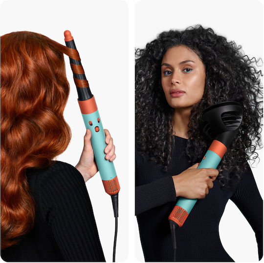 Dyson HS08 Airwrap i.d. Curly + Coily Electric Hair Brush With Air for Hair Straightening and Curls 1300W