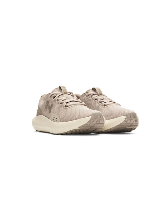 Charged Surge 4 Sport Shoes Running Beige