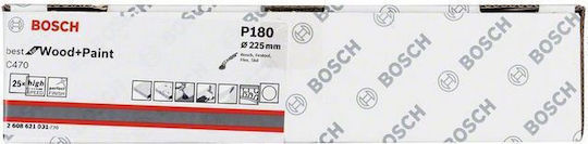 Bosch C470 Orbital Sander Sanding Sheet K180 Set 25pcs