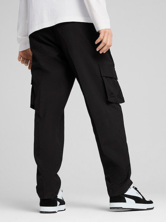 Logo Cargo-Hose Jogginghose Schwarz