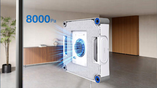 Ecovacs Battery Robot Window Cleaner White