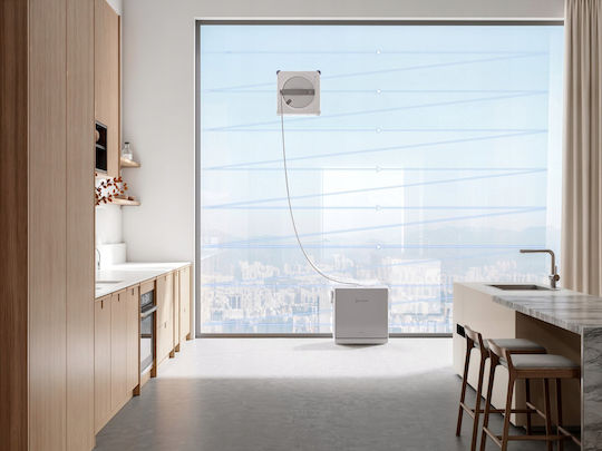 Ecovacs Battery Robot Window Cleaner White