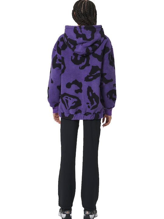 Women's Cardigan with Zipper Black