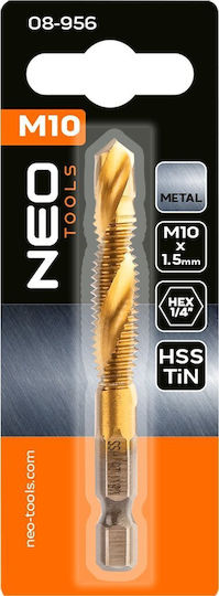 Kochliotomos HSS Tin M10x1,5 mm Hex