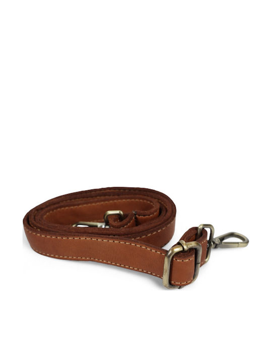 Leather Women's Shopper Bag Cognac