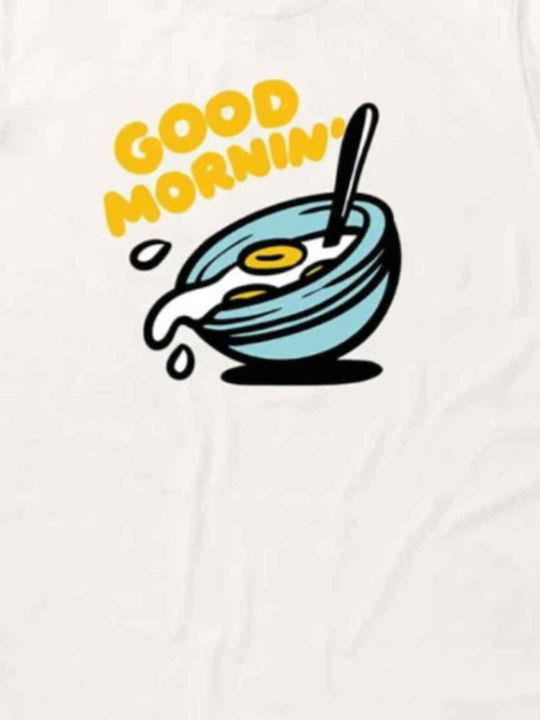 Good Morning Тениска Off-white