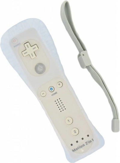 Remote Motion Plus Ασύρματο Gamepad για Wii Λευκό