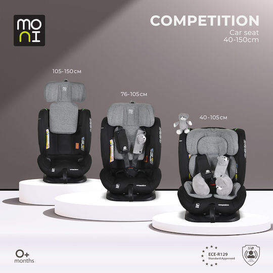 Cangaroo Competision Καθισματάκι Αυτοκινήτου i-Size Gray