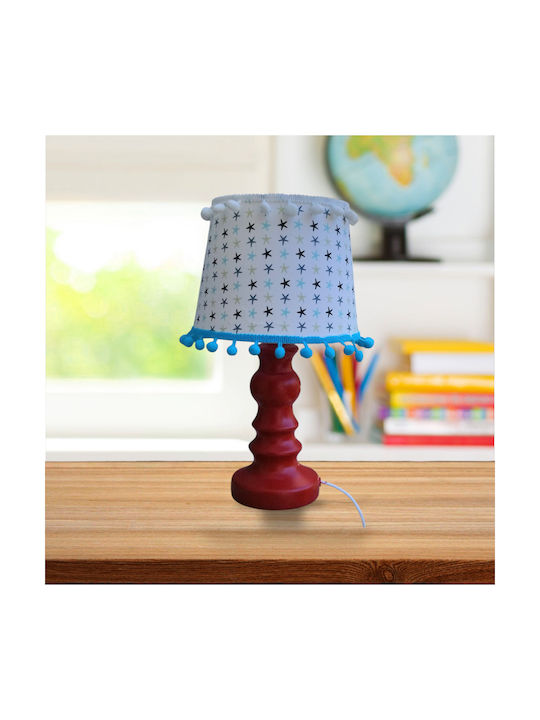 Oxygen Kids Portable Lamp Blue 25x12x10εκ.