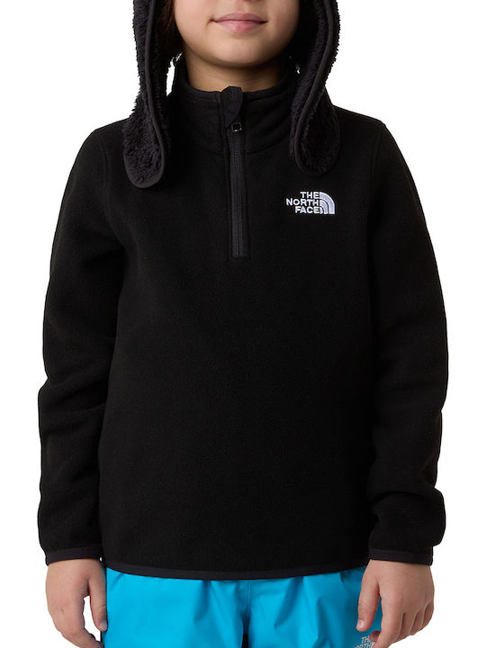 Fleece Επένδυση Παιδικό Φούτερ Μαύρο Kid Glacier