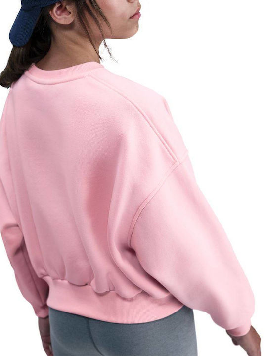 Nike Παιδικό Φούτερ Soft Pink
