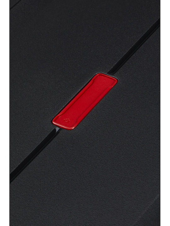 Samsonite Essens Βαλίτσα Ταξιδίου Gray/red με 4 Ρόδες