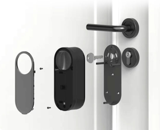 Aqara U200 Ηλεκτρονική Κλειδαριά με Σύνδεση Bluetooth Μαύρη
