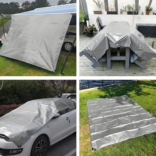 Netz / Schattiergewebe Gray 2x3m 80gr/m²