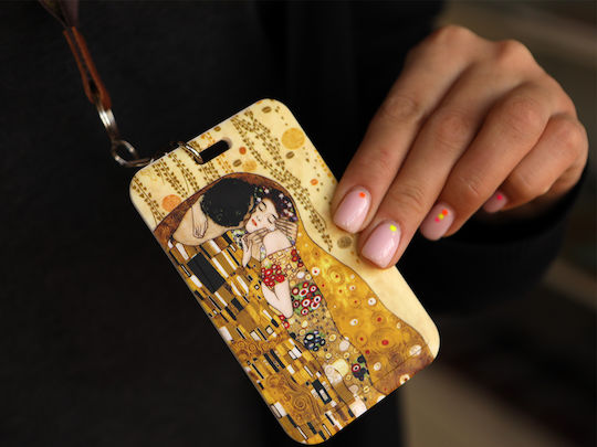 Card ID Holder G Klimt Kiss Carmani