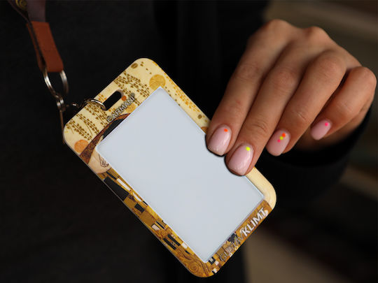 Card ID Holder G Klimt Kiss Carmani