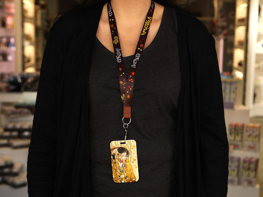 Card ID Holder G Klimt Kiss Carmani