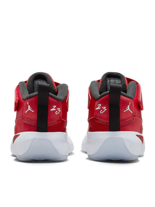 Max Aura Kids Sneakers with Scratch Red