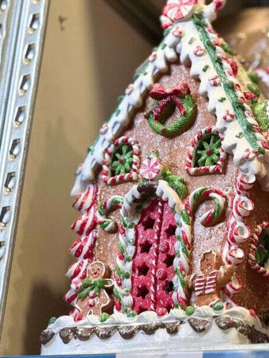 ED Collection Beiges Weihnachtliches Dekohaus