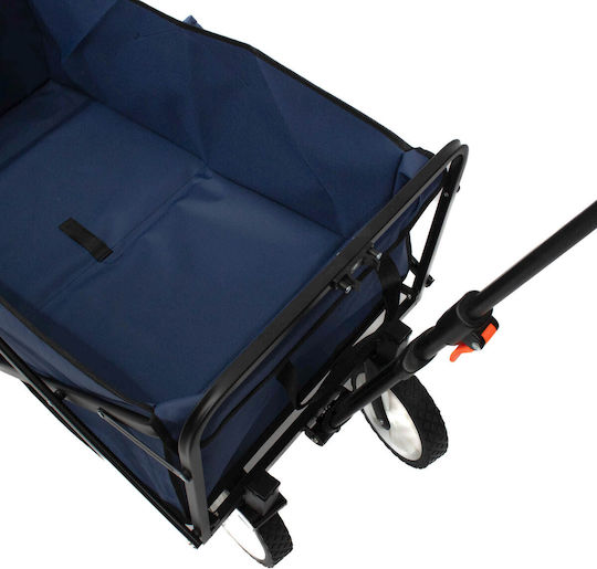 Master Cărucior de transport Pliabil pentru o Încărcătură cu Greutate de până la 100kg în Culorea Albastru