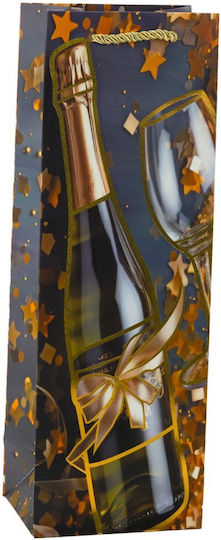Lean Toys Paper Bottle Case Multicolored 35x9x12cm.