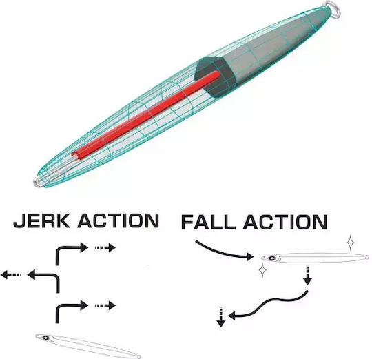 Xesta Artificial Bait Speed Slider, slider 100gr 13.s