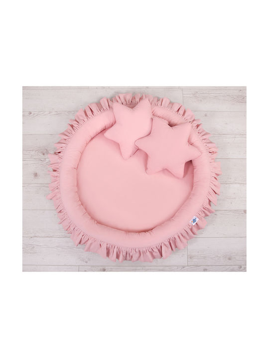 My Sweet Baby Βρεφικό Μαξιλάρι Φωλιά Dusty Pink