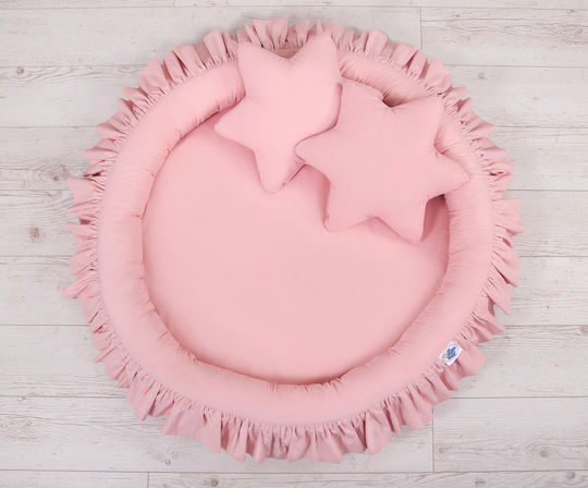 My Sweet Baby Βρεφικό Μαξιλάρι Φωλιά Dusty Pink