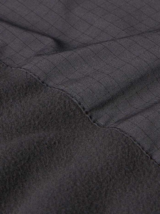 Glacier Heavyweight 1/2 Zip Bluză cu mânecă lungă Asphalt Grey, Tnf Black