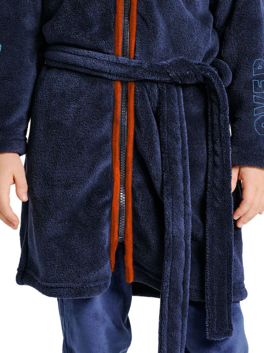 Muydemi Παιδική Πιτζάμα Χειμωνιάτικη Fleece Μπλε Μαρίν Muydemi Παιδική Πιτζάμα Χειμωνιάτικη Fleece Μπλε Μαρίν