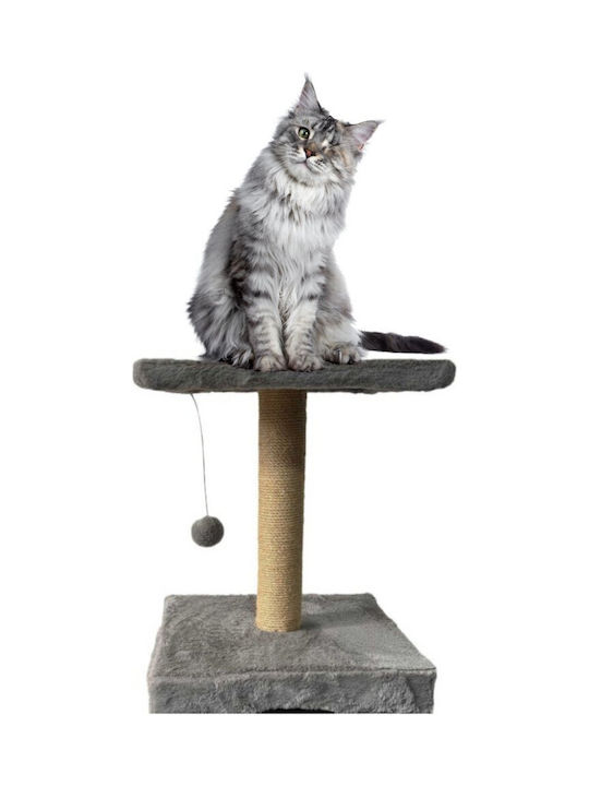 Lean Toys Kratzbaum Gray 31x31x56cm