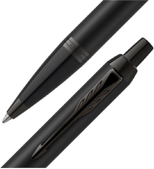 Parker IM Core Metal Комплект Химикалки Ballpoint Средна Черно CT