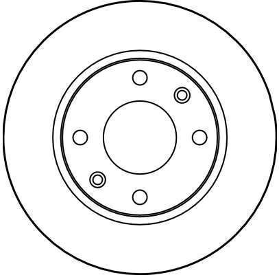 Trw Brake Disc Df2815