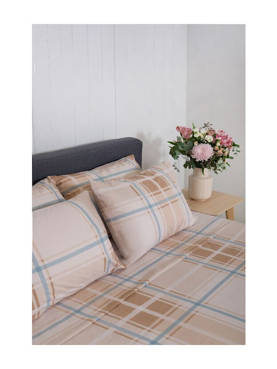 Naf Naf Sheet Sets Queen 240x270cm. Summit Beige 4pcs