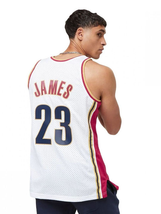 Mitchell & Ness Cleveland Cavaliers SMJYCP19209-CCAWHIT03LJA