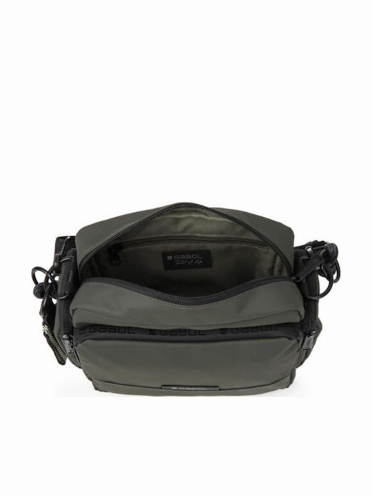 Mina  Damen Schultertasche Khaki