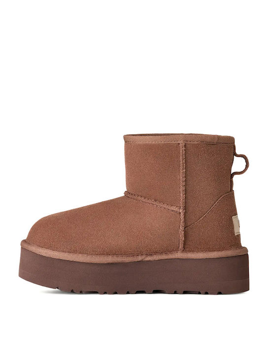Ugg Australia Classic Mini Booties Brown