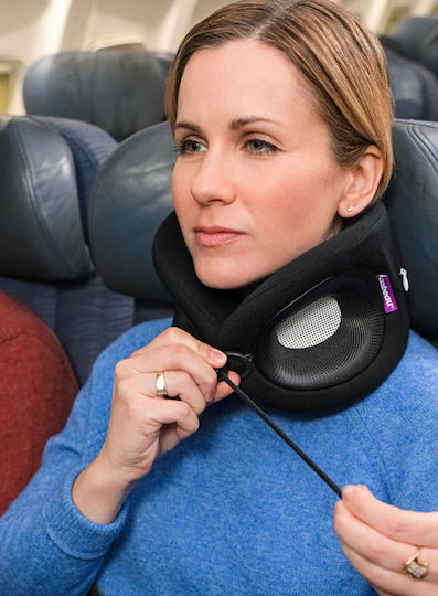 Cabeau Evolution X Memory Foam Travel Pillow for Kids 22.6x13.7cm Turquoise