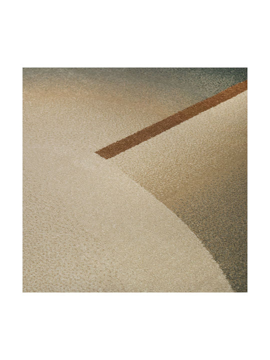 Naf Naf Blur Teppich Rechteckig Synthetisch,Polyester/Cotton/Leather Beige