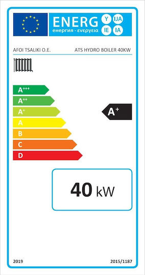 Thermiki Ats Hydro Boiler 40kW Boiler pentru / lemn 34393kcal/h