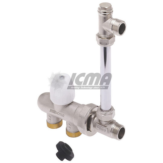 Icma 887 ½" Outer Loop Straight Switch for Radiator Body