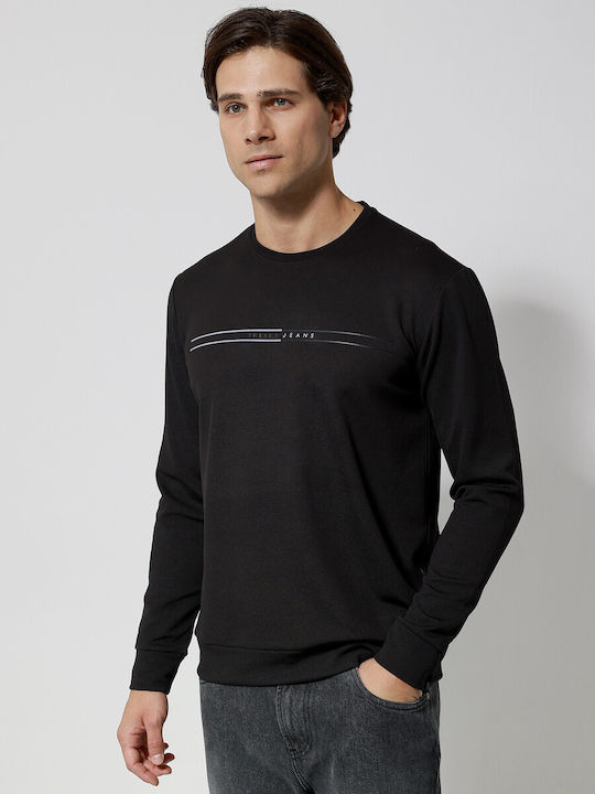 Langarmbluse Black