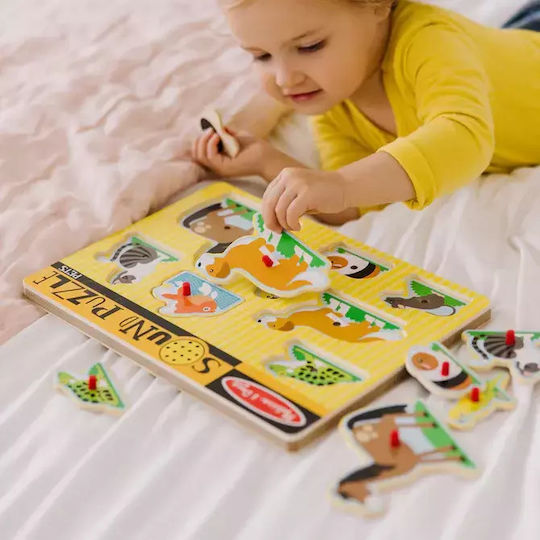 Holz Kinder Steckpuzzle für 2+ Jahre alt+ Jahre Melissa & Doug