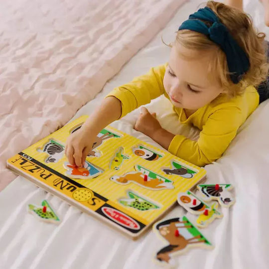 Holz Kinder Steckpuzzle für 2+ Jahre alt+ Jahre Melissa & Doug