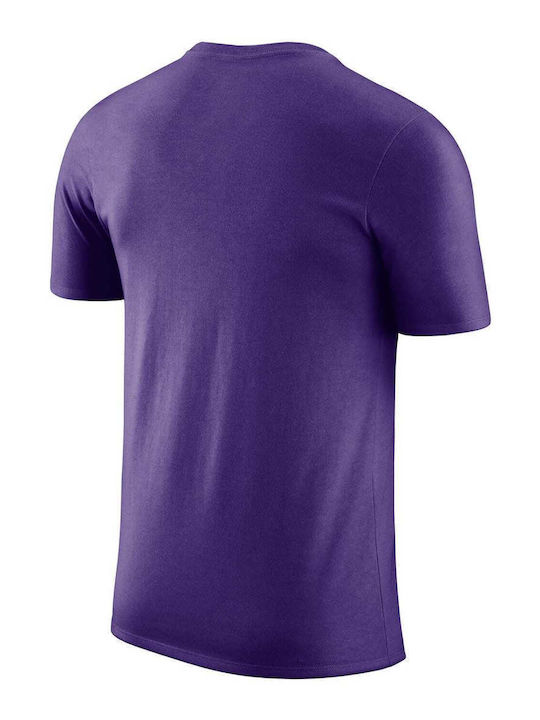 Nike Nba Los Angeles Lakers T-shirt Purple